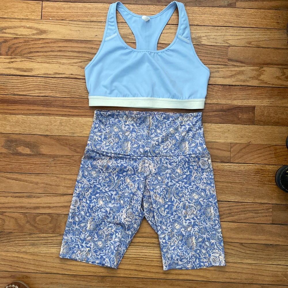 Free People Movement Work Out Set, Size Large